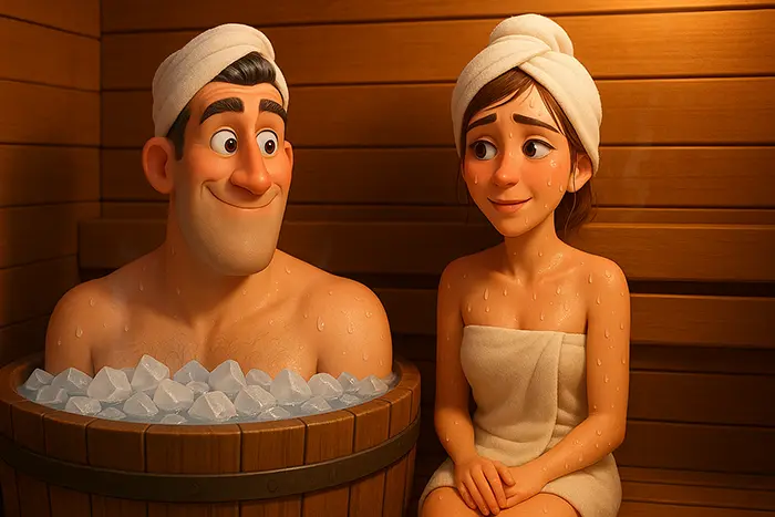 Saunas Versus Ice Baths